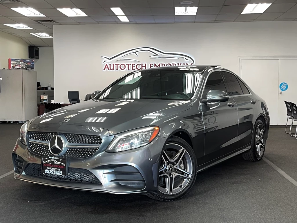 Used 2021 Mercedes-Benz C-CLASS C300 / LEATHER / PANO ROOF / NAVI 
