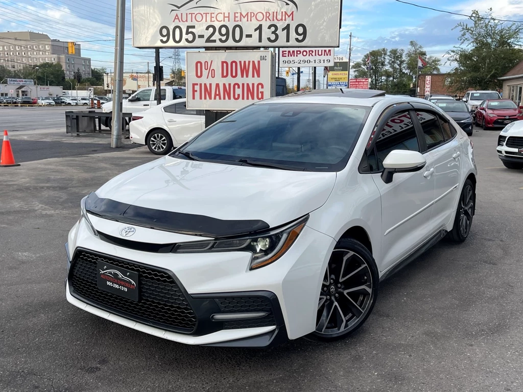 Used 2020 Toyota COROLLA XSE PEARL WHITE FULLY LOADED | LEATHER 