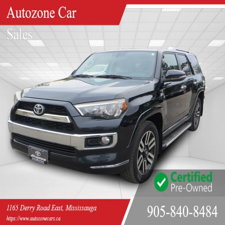 Used 2016 Toyota 4RUNNER LIMITED 7PASSENGER 4dr 4x4 Automatic