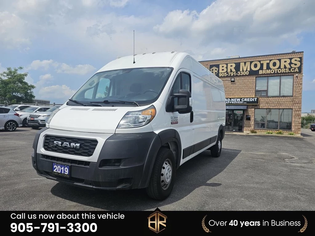 Used 2019 RAM PROMASTER No Accidents Reported | 2500 Tradesman 159-in. WB