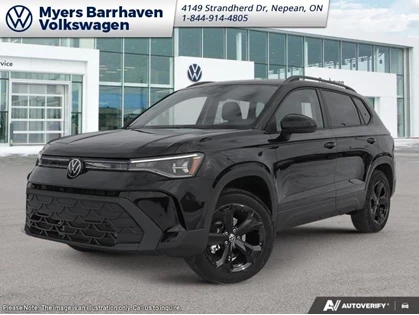 New 2026 Volkswagen TAOS Comfortline Black Edition 4MOTION