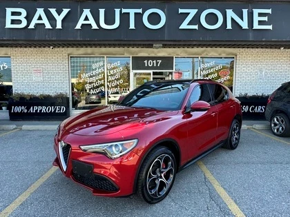 Used 2019 Alfa Romeo STELVIO Ti Sport+DRIVE ASSIST+NAVI+R CAM+BLIND SPOT+H/K