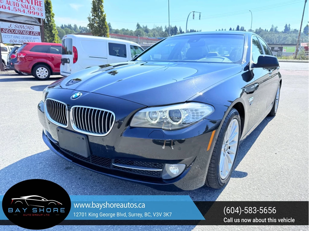 Used 2011 BMW 5 SERIES 4DR SDN 535I XDRIVE AWD 