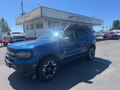 Used 2024 Ford BRONCO SPORT Outer Banks 4x4, One Owner, GPS, 360 Assist