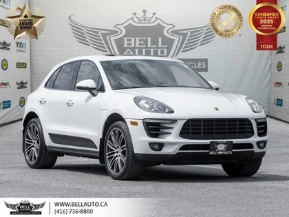 Used 2016 Porsche MACAN S, REDLEATHER, 21SPORTWHEELS, AWD, NAVI, PANO, SAT