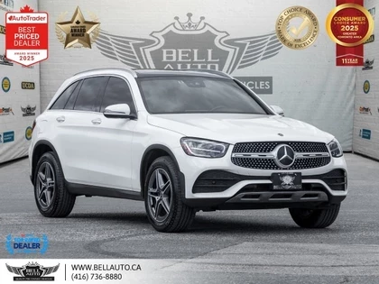 Used 2022 Mercedes-Benz GLC 300 AMGPKG PANO PWR & MMRY LTHR ONSTAR B