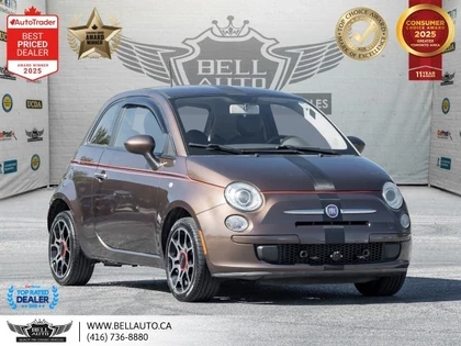 Used 2012 Fiat 500 Pop HB ESPRESSO BROWN LOW KM NOACCIDENT CL