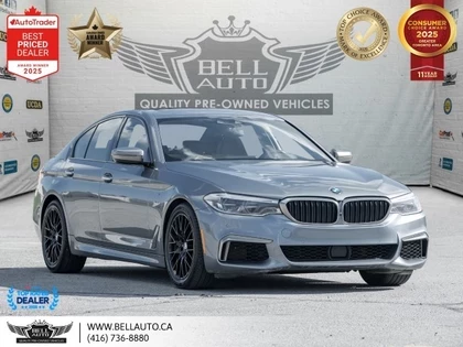 Used 2018 BMW 5 SERIES M550i xDrive M-SPORTPKG HUD SUNROOF B.CAM