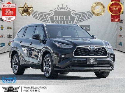 Used 2022 Toyota HIGHLANDER Hybrid XLE 8PASS SUNROOF PWR & HTD LTHR B.