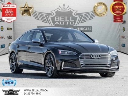 Used 2018 Audi S5 SPORTBACK Progressiv S-LINE SUNROOF MSGSEATS B.CAM