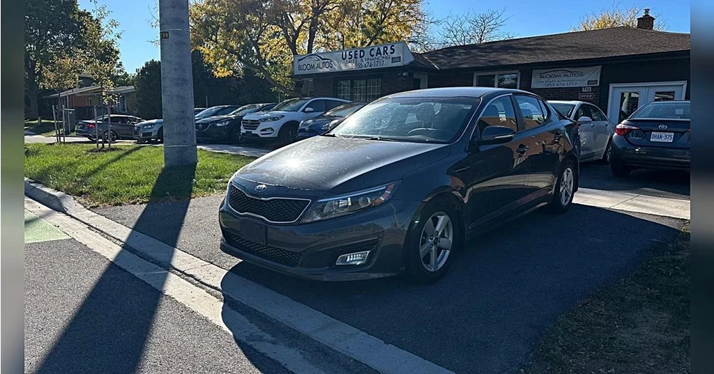 Used 2015 Kia OPTIMA, LOW KM, ONE OWNER, NO ACCIDENTS 4dr Sdn LX