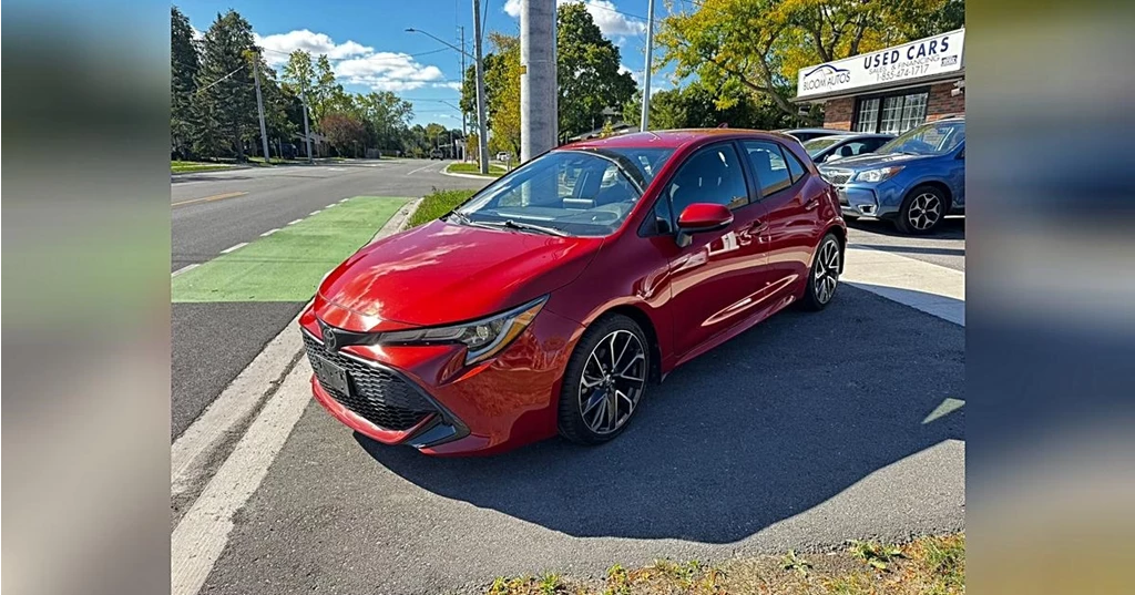Used 2019 Toyota COROLLA HATCHBACK SE MANUAL (NATL SE AUTOMATIC