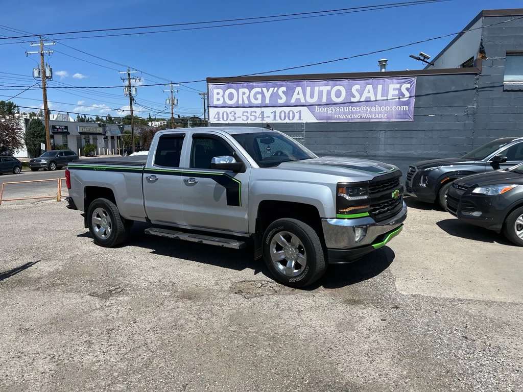 Used 2016 Chevrolet SILVERADO 1500 4WD DOUBLE CAB 143.5 LTZ W/1L 