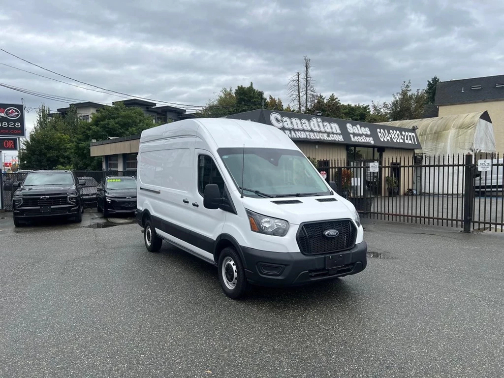 Used 2024 Ford TRANSIT CARGO VAN T-250 148" Hi Rf 9070 GVWR RWD
