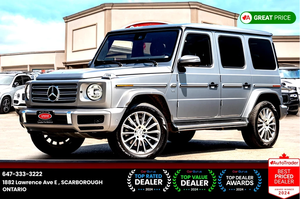 Used 2023 Mercedes-Benz G-CLASS G 550 4MATIC AMG PKG RED I 