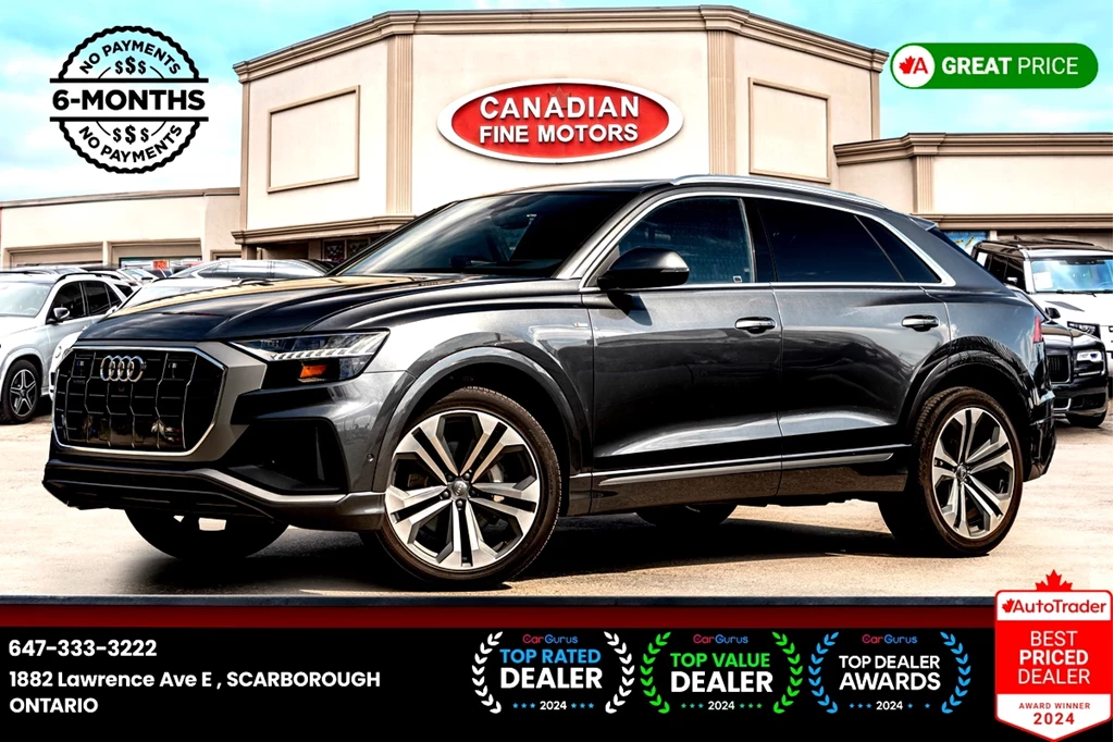 Used 2019 Audi Q8 TECHNIK S-LINE | QUATTRO | HUD | NAVI | COOLED 