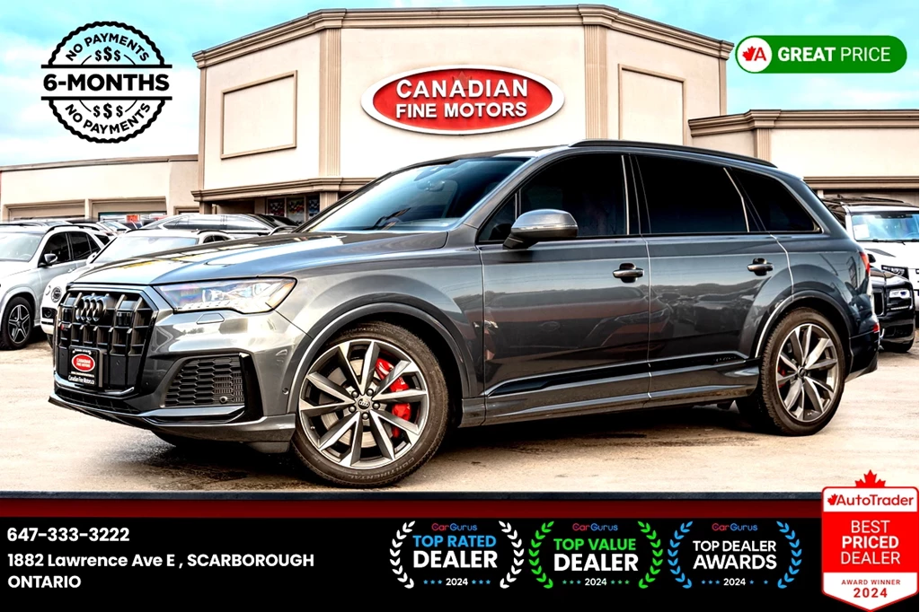 Used 2023 Audi SQ7 QUATTRO PROGRESSIV | HUD | 7 PASS | CARBON FIB 