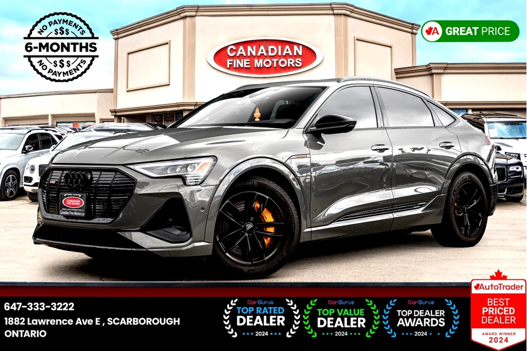 Used 2022 Audi E-TRON SPORTBACK TECHNIK S-LINE | HUD | PANO | NAV 