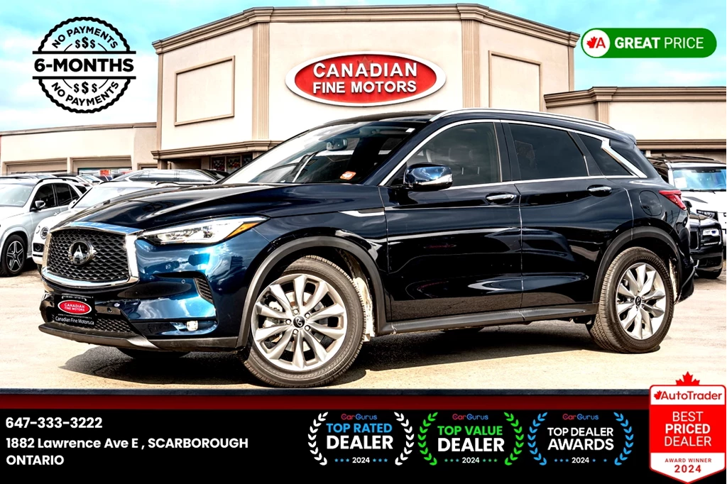 Used 2021 Infiniti QX50 ESSENTIAL AWD | BSM | NAVI | ONE OWNER 