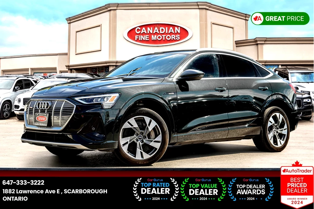 Used 2021 Audi E-TRON SPORTBACK PROGRESSIV QUATTRO | NO ACCIDENT 