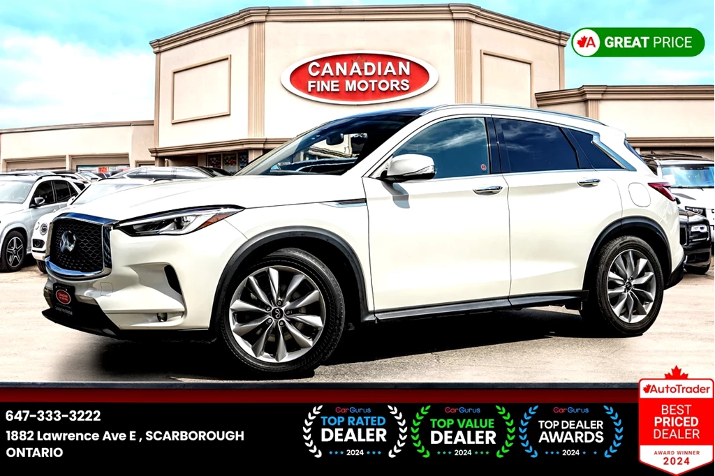 Used 2021 Infiniti QX50 LUXE AWD | BSM | PANO | CAM | LDW 