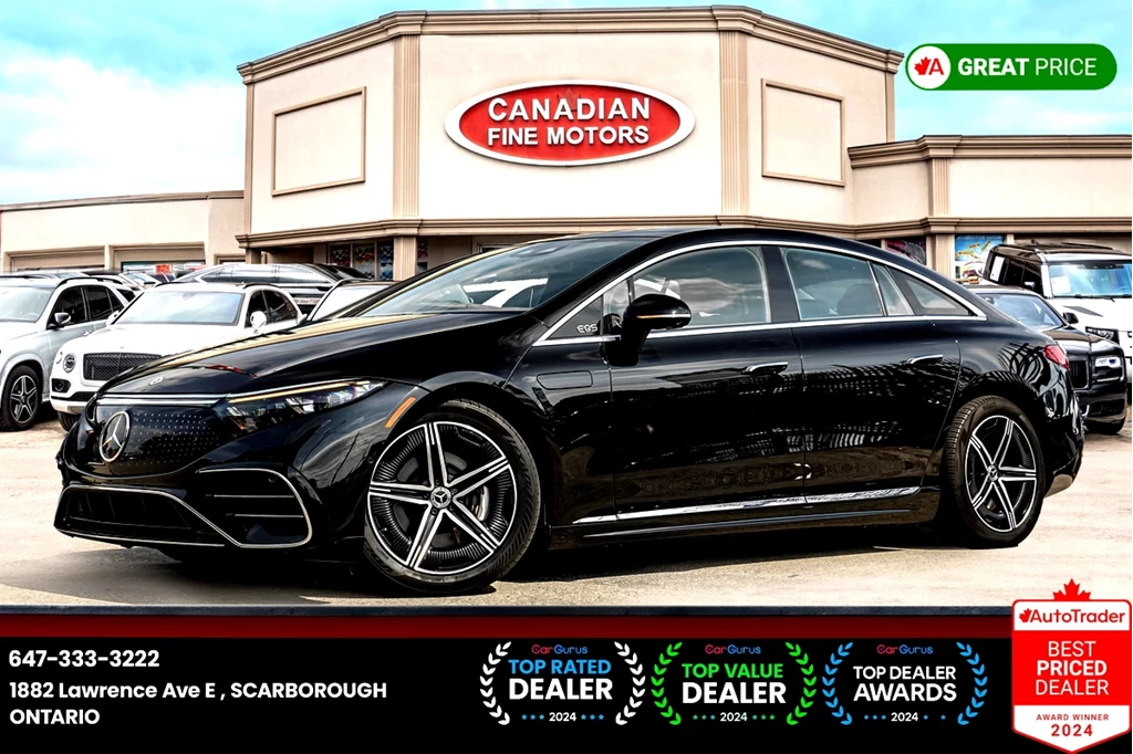 Used 2023 Mercedes-Benz EQS 450 4MATIC | MASSAGE SEATS | HUD | CO 