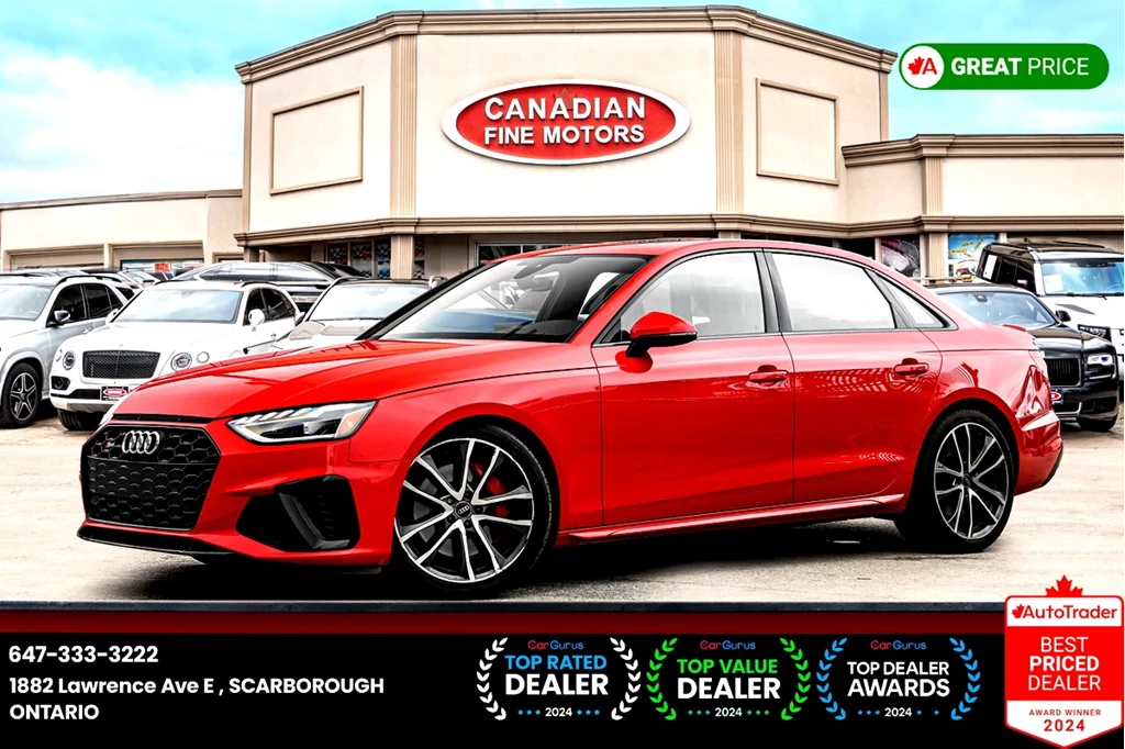 Used 2021 Audi S4 PROGRESSIV TFSI 3.0 | QUATTRO | BSM | NAVI | SU 