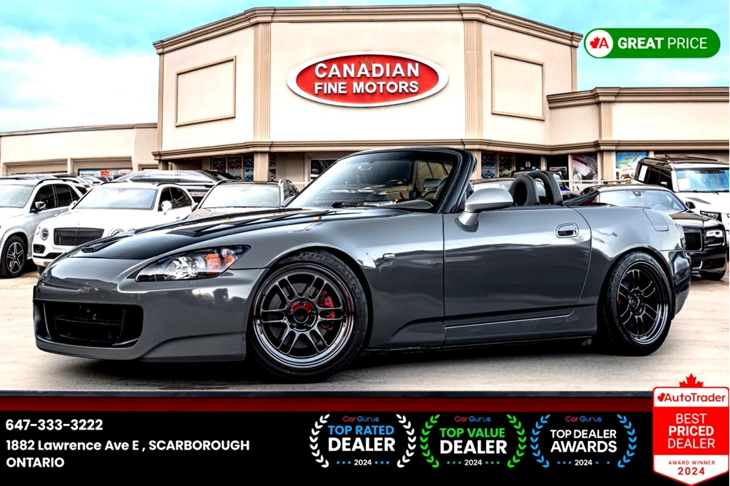 Used 2005 Honda S2000 CONVERTIBLE |6 SPEED |PUSH START |CARBON FI 