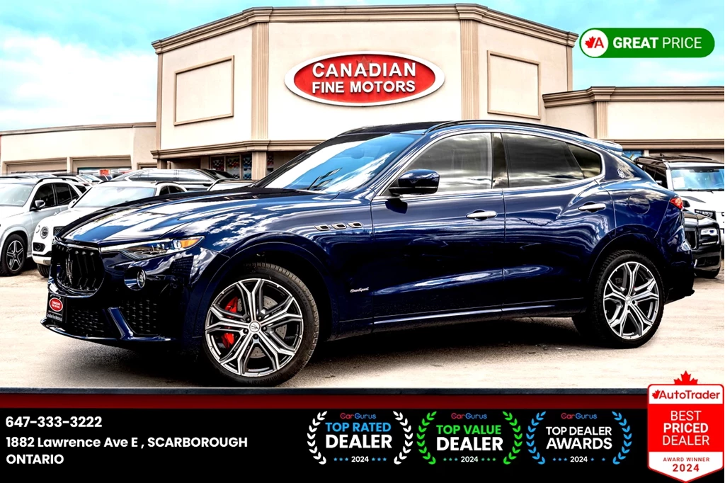 Used 2021 Maserati LEVANTE S GRANSPORT AWD | BSM | SUNROOF | NAVI 