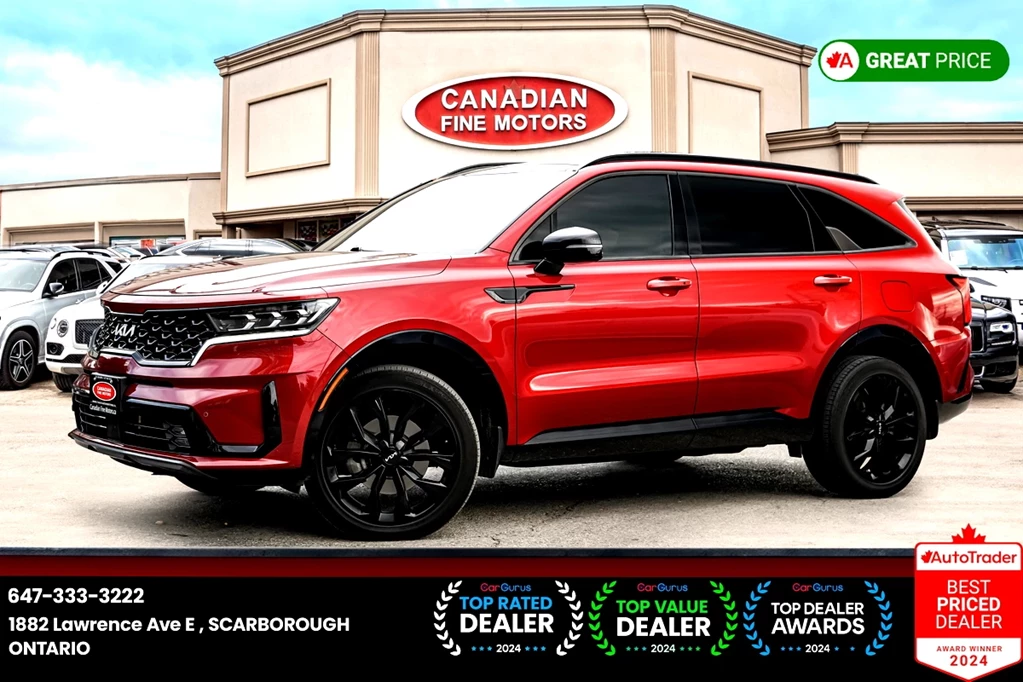Used 2022 Kia SORENTO EX AWD | 6 PASS | NAVI | PANO | CAM | L... 