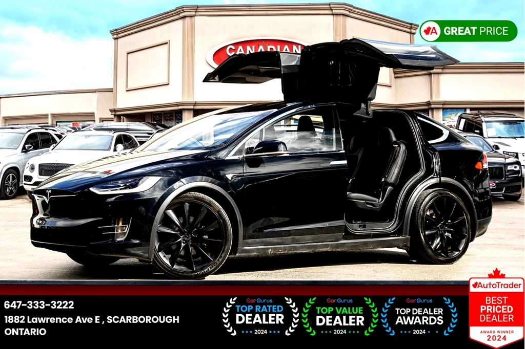 Used 2018 Tesla MODEL X 100D AWD | PANO | NAVI | CAM | WOOD TRIM 