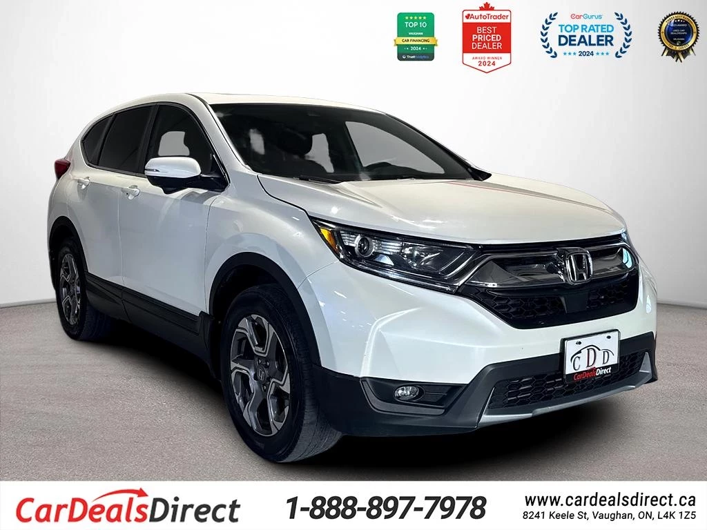 Used 2018 Honda CR-V EX-L AWD/CLEAN CARFAX/LEATHER/SUNROOF/BLUE... 