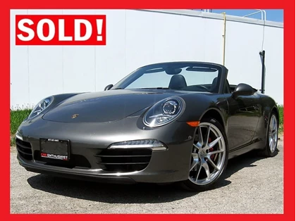 Used 2012 Porsche 911 CONVERTIBLE+7SPD+LOADED