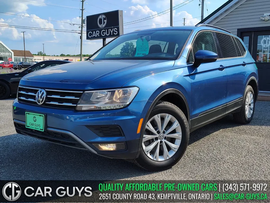 Used 2018 Volkswagen TIGUAN TRENDLINE 