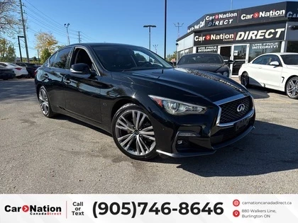 Used 2020 Infiniti Q50 SIGNATURE AWD V6 LEATHER SUNROOF NAV
