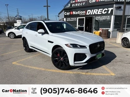 Used 2021 Jaguar F-PACE P400 R-DYNAMIC S AWD LEATHER PANO ROOF NAV
