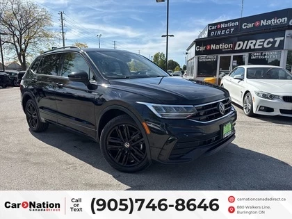 Used 2022 Volkswagen TIGUAN R-LINE AWD LEATHER BLACK EDI. ROOF 7 PASS