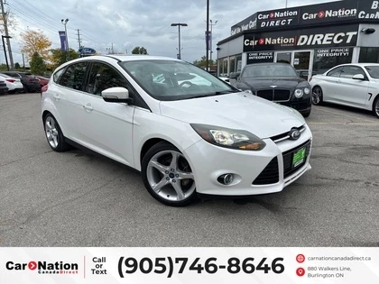 Used 2014 Ford FOCUS TITANIUM LUXURY HATCH LEATHER SUNROOF NAV