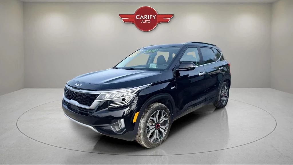 Used 2022 Kia SELTOS SX Turbo All-wheel Drive w/Red Interior