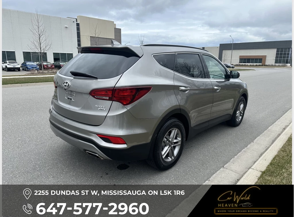 Used 2017 Hyundai SANTE FE SPORT 2.4L SE AWD
