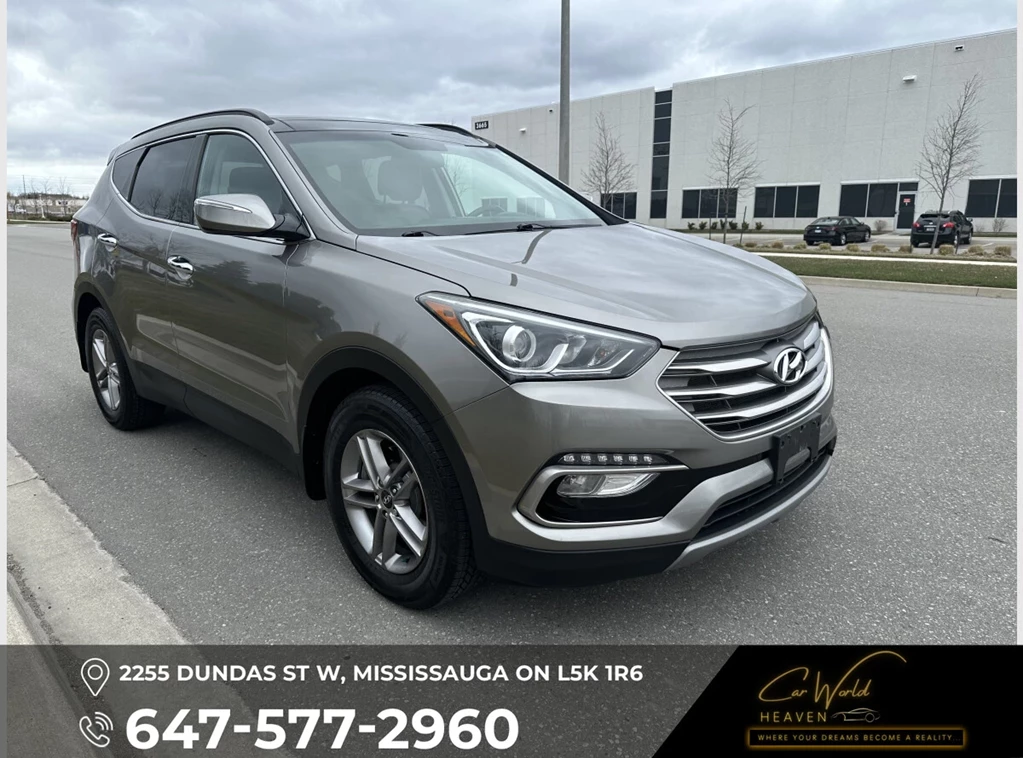 Used 2017 Hyundai SANTE FE SPORT 2.4L SE AWD