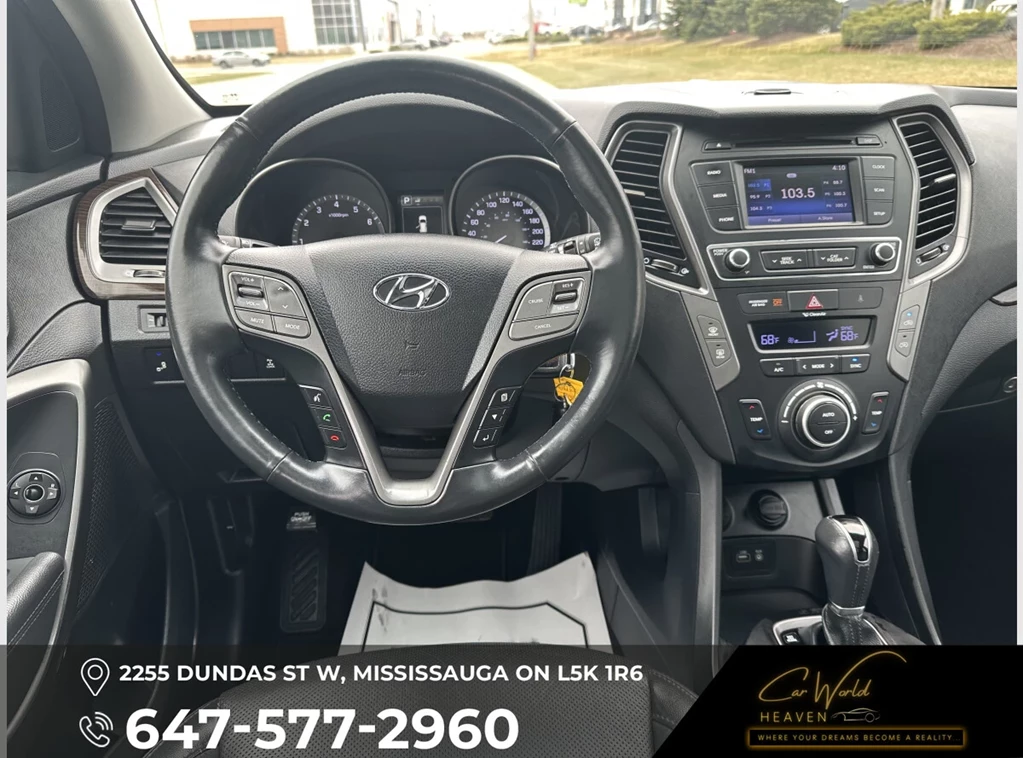 Used 2017 Hyundai SANTE FE SPORT 2.4L SE AWD