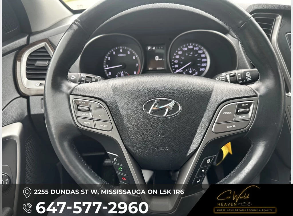 Used 2017 Hyundai SANTE FE SPORT 2.4L SE AWD