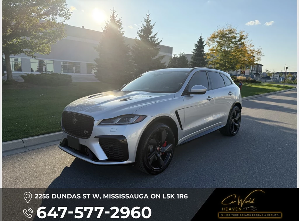 Used 2022 Jaguar F-PACE SVR