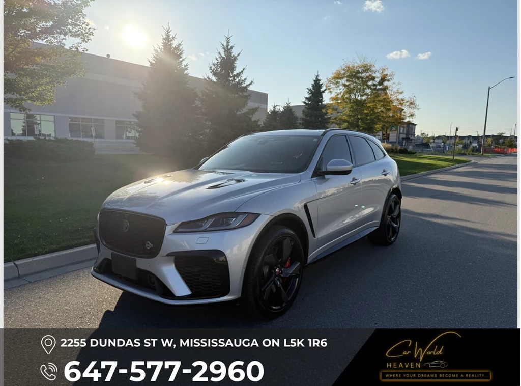 Used 2022 Jaguar F-PACE SVR