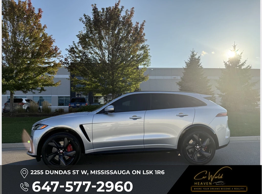 Used 2022 Jaguar F-PACE SVR