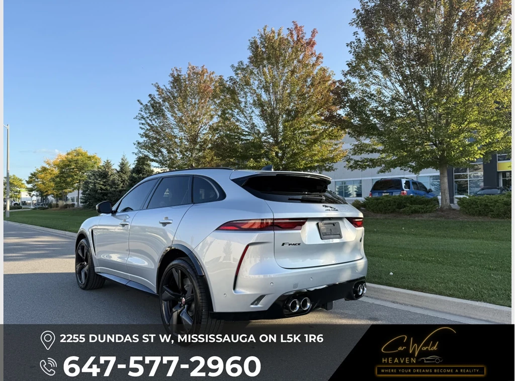 Used 2022 Jaguar F-PACE SVR