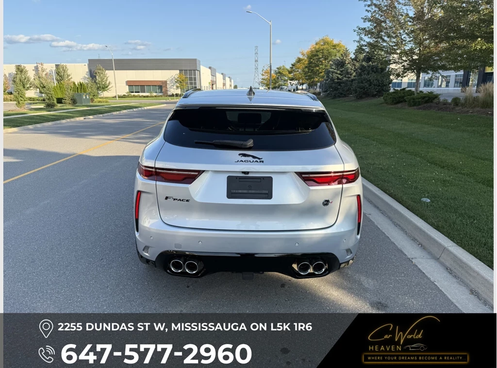 Used 2022 Jaguar F-PACE SVR