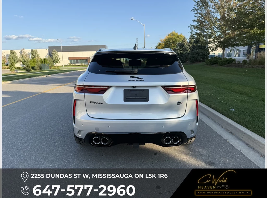 Used 2022 Jaguar F-PACE SVR