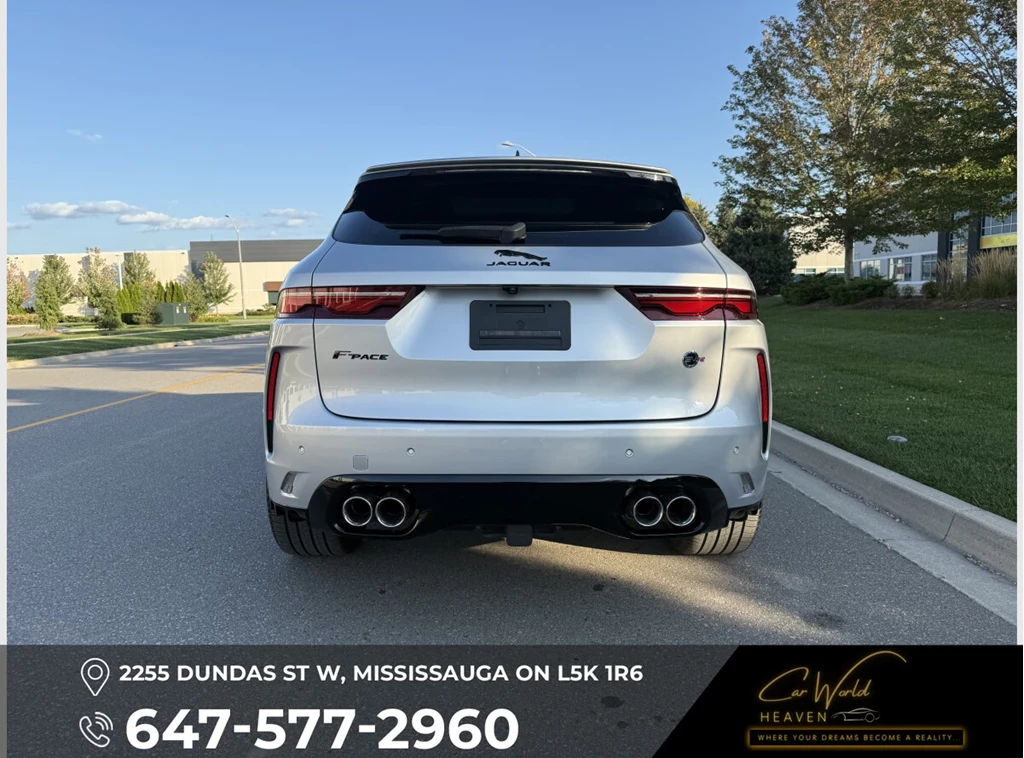 Used 2022 Jaguar F-PACE SVR